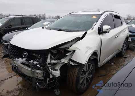 2019 Nissan Murano Sv from USA, damaged, VIN 5N1AZ2MS9KN144388